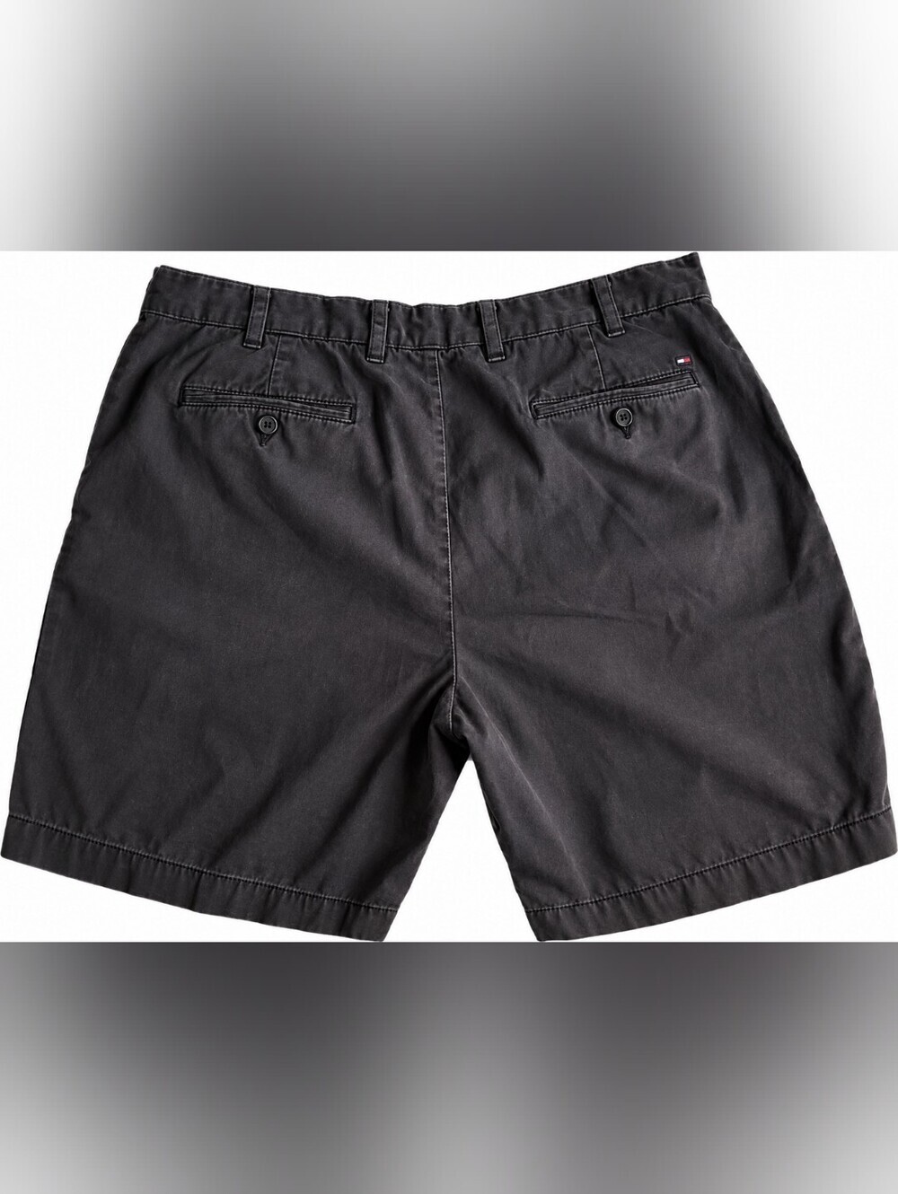 Men's Gray Plaid Cargo Shorts & Charcoal Chino Shorts - Dual Pack - Picture 3 of 7